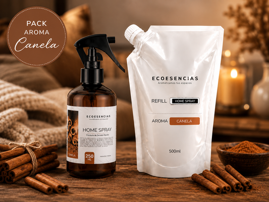 Pack Home Spray Canela