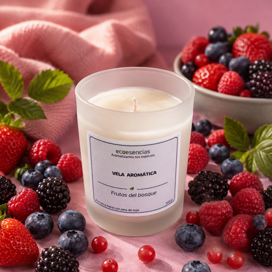 Vela Aromática Frutos del Bosque – 160 g