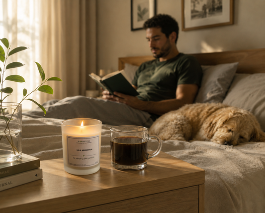 Vela Aromática Té Verde y Bergamota – 160 g