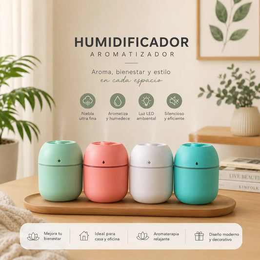 Humidificador Aromático USB 220 ml Calipso Oscuro